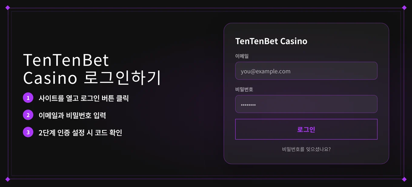 로그인 안내 검토하세요